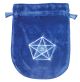 Tarot Bags - Blue Trebble Pentagram